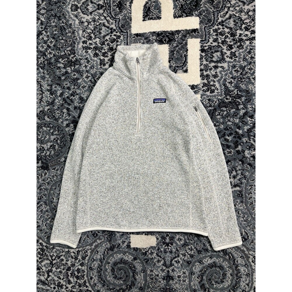 Patagonia Better Sweater Womens S Small 1/4 Fleece Lined Long Sleeve Pullover